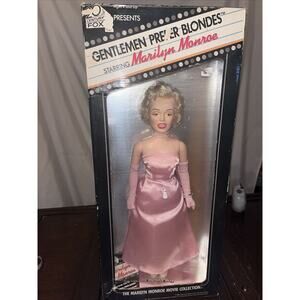 20th Century Fox Vintage Marilyn Monroe Doll Gentlemen Prefer Blondes, 17" NEW